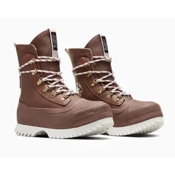 NEW Converse Chuck Taylor All Star Lugged TrekWom 11/Men’s9 Brown Leather - Picture 2 of 12
